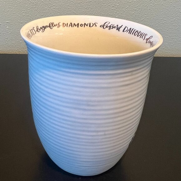 Letter D “All Great Things Begin with the Letter D” Initial Monogram Ceramic Mug - Picture 6 of 14